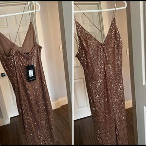 Fashion Nova evening dress, size M, NWT